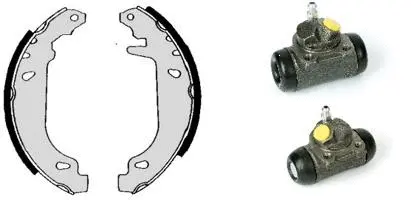 Brake Shoe Set (H 68 043)