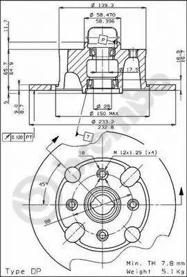 Brake Disc (08.2163.20)