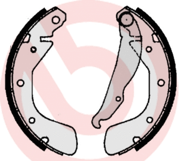 Brake Shoe Set (S 59 511)