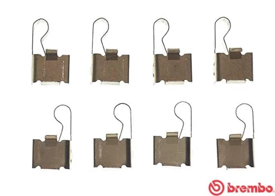 Accessory Kit, disc brake pad (A 02 306)