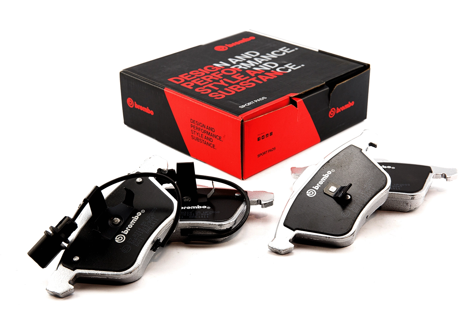 High Performance Brake Pad Set (07.B314.71)