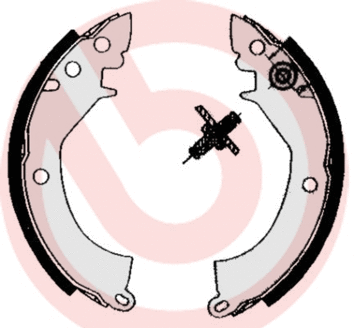 Brake Shoe Set (S 54 501)