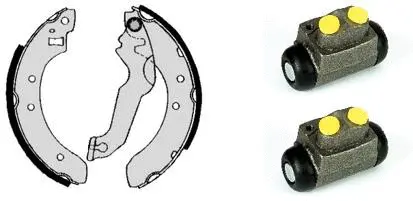 Brake Shoe Set (H 24 008)