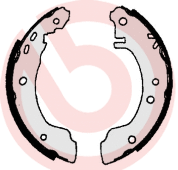 Brake Shoe Set (S 56 505)