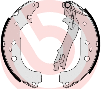 Brake Shoe Set (S 23 533)