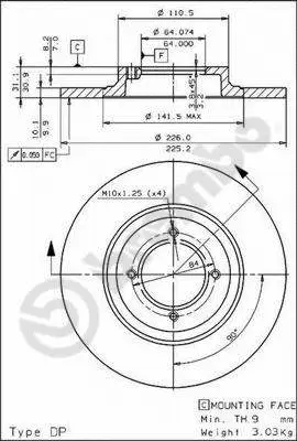 Brake Disc (08.4415.10)