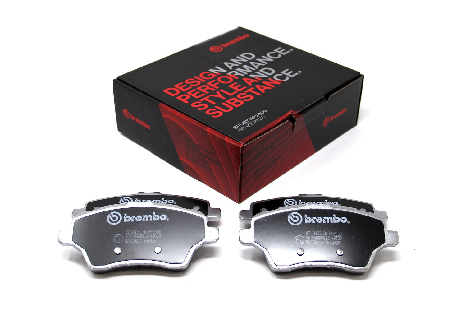 High Performance Brake Pad Set (07.D435.70)