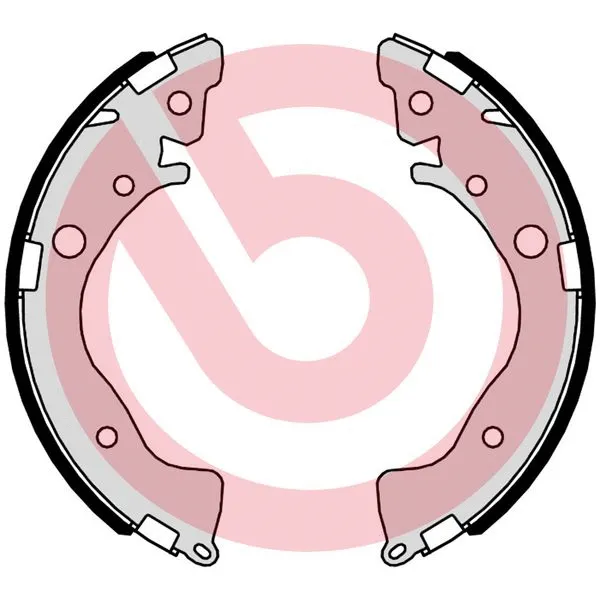 Brake Shoe Set (S 28 521)
