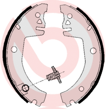 Brake Shoe Set (S 85 512)