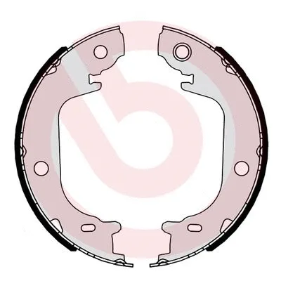 Brake Shoe Set, parking brake (S 83 565)