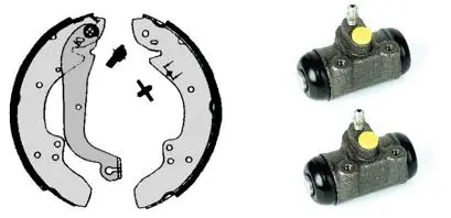 Brake Shoe Set (H 61 043)