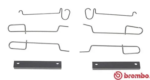 Accessory Kit, disc brake pad (A 02 300)