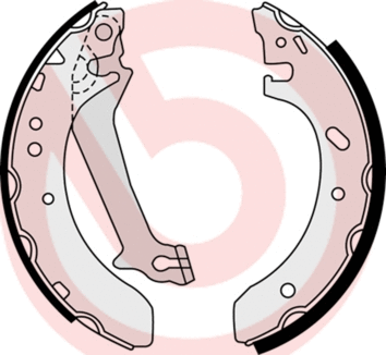 Brake Shoe Set (S 23 578)
