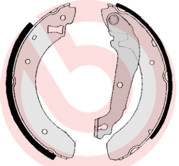Brake Shoe Set (S 24 509)