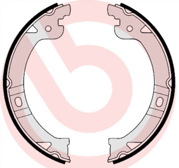 Brake Shoe Set, parking brake (S 11 505)