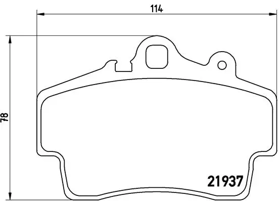 Brake Pad Set, disc brake (P 65 007)