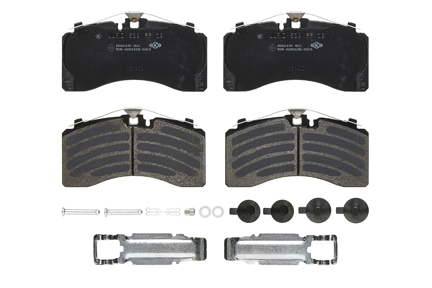 Brake Pad Set, disc brake (P B4 103S)