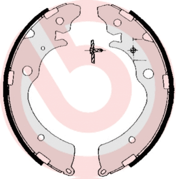 Brake Shoe Set (S 28 507)