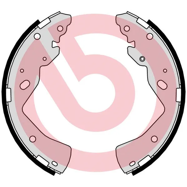 Brake Shoe Set (S 49 527)