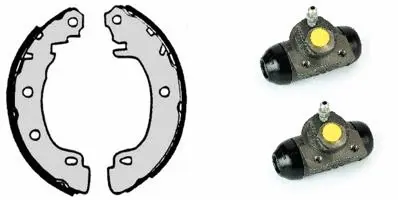 Brake Shoe Set (H 68 070)