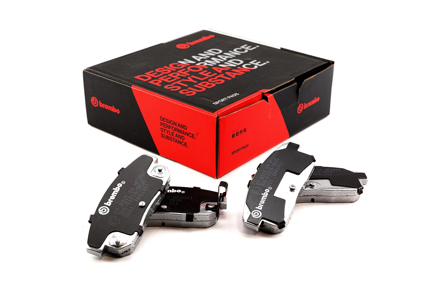 High Performance Brake Pad Set (07.B315.09)