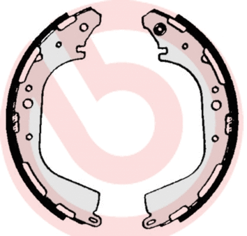 Brake Shoe Set (S 56 529)