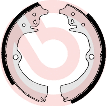 Brake Shoe Set (S 61 505)