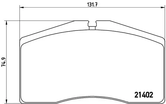 Brake Pad Set, disc brake (P 65 006)