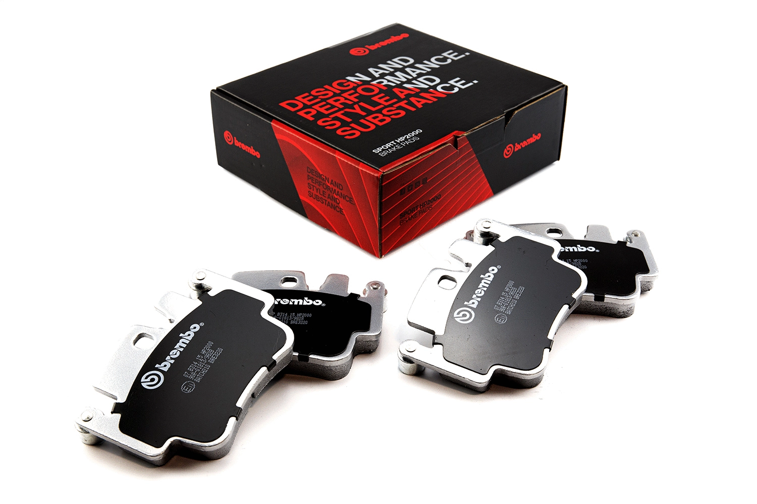 High Performance Brake Pad Set (07.B314.15)