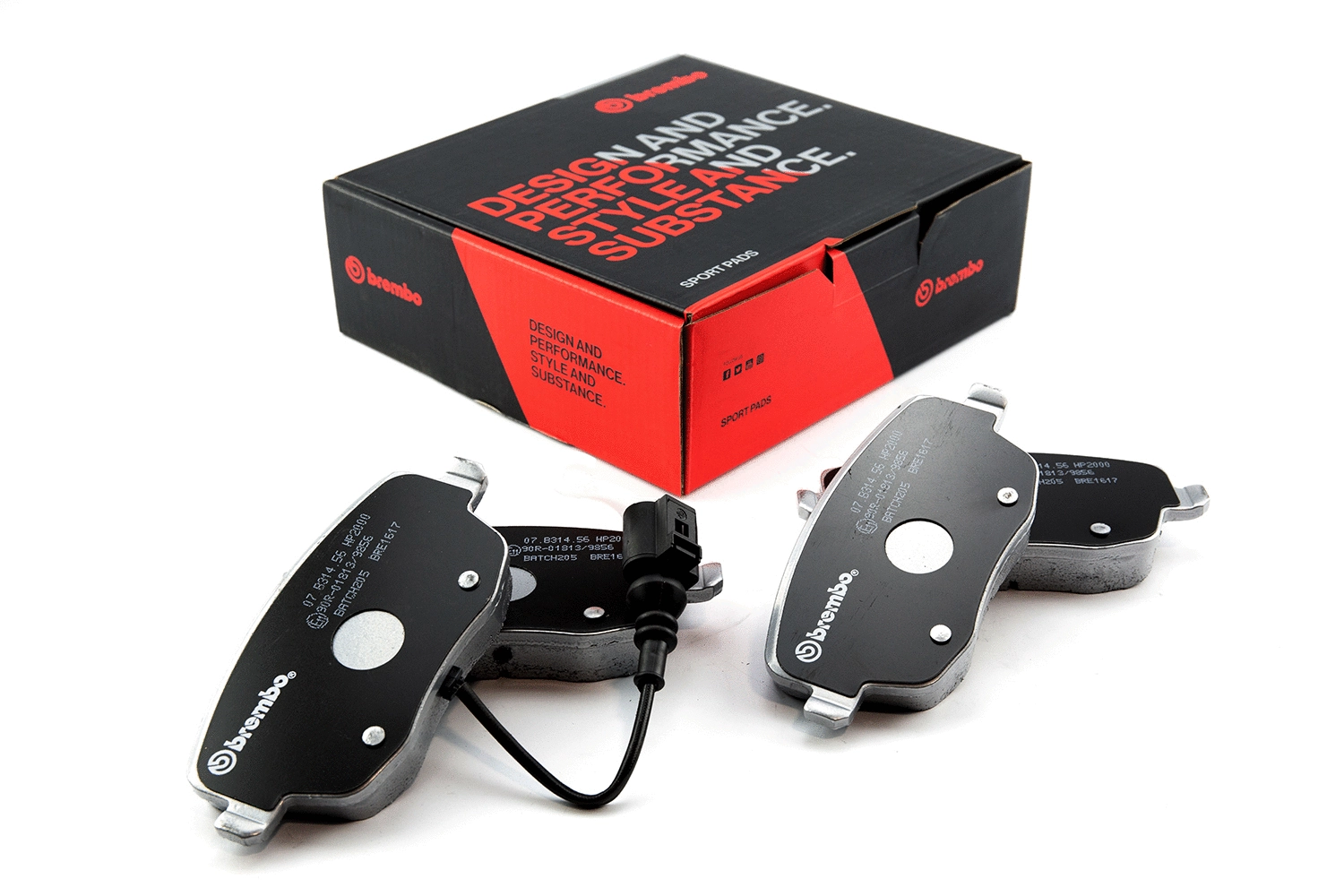 High Performance Brake Pad Set (07.B314.56)