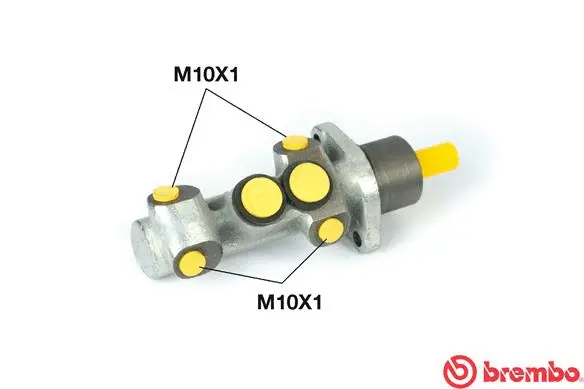 Brake Master Cylinder (M 68 018)