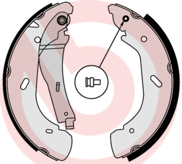 Brake Shoe Set (S 56 513)