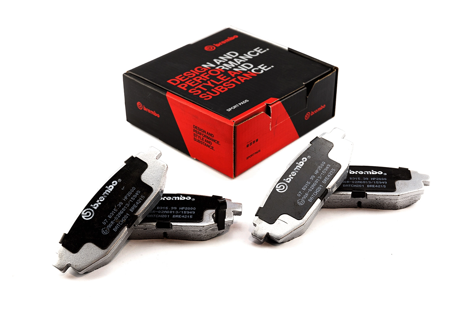 High Performance Brake Pad Set (07.B315.39)