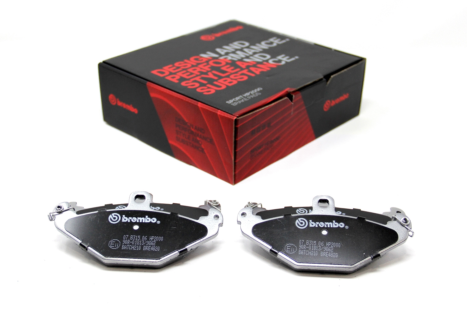 High Performance Brake Pad Set (07.B315.06)