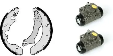 Brake Shoe Set (H 24 039)
