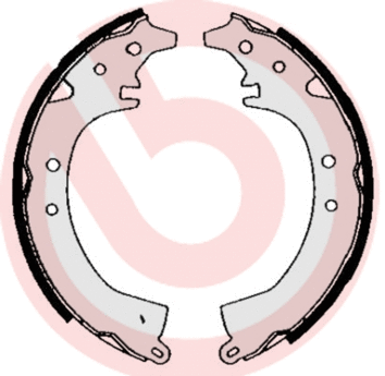 Brake Shoe Set (S 83 517)