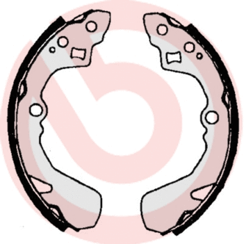 Brake Shoe Set (S 79 515)