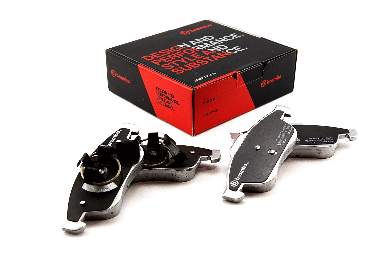 High Performance Brake Pad Set (07.B314.79)