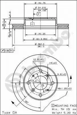 Brake Disc (09.5011.10)