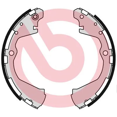Brake Shoe Set (S 56 550)