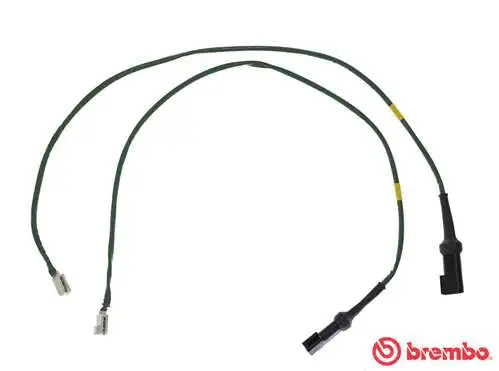 Warning Contact, brake pad wear (A 00 504)