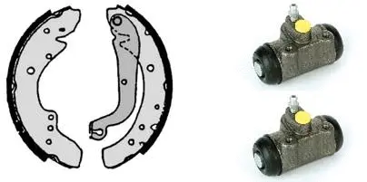 Brake Shoe Set (H 23 023)