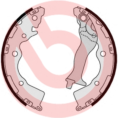 Brake Shoe Set (S 30 524)