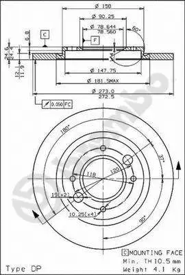 Brake Disc (08.2467.20)