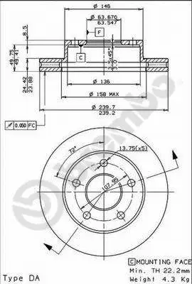 Brake Disc (09.4914.40)