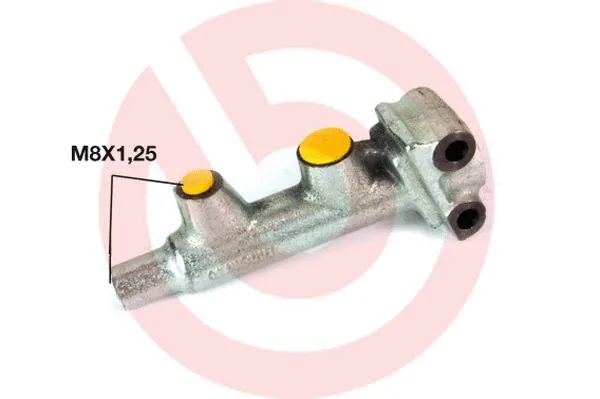 Brake Master Cylinder (M 61 029)