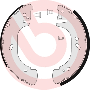 Brake Shoe Set (S 24 522)