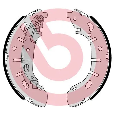 Brake Shoe Set (S 59 531)