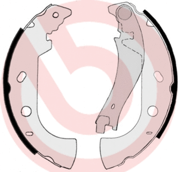 Brake Shoe Set (S 23 514)
