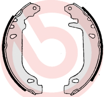 Brake Shoe Set (S 61 519)